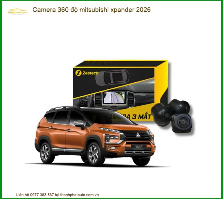 Camera 360 độ Mitsubishi Xpander 2026 - Địa Chỉ Lắp Đặt Uy Tín TPHCM