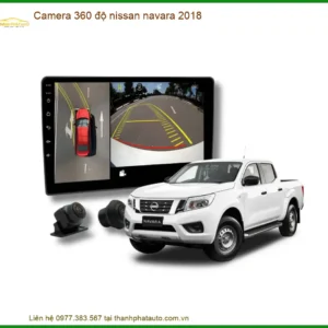 Camera 360 độ nissan navara 2018 - Địa Chỉ Lắp Đặt Chính Hãng Uy Tín TPHCM