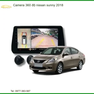 Camera 360 độ Nissan Sunny 2018 - Địa Chỉ Lắp Đặt Uy Tín TPHCM