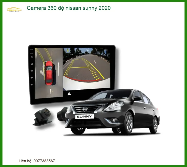 Camera 360 độ Nissan Sunny 2020 - Trung Tâm Gắn Uy Tín TPHCM