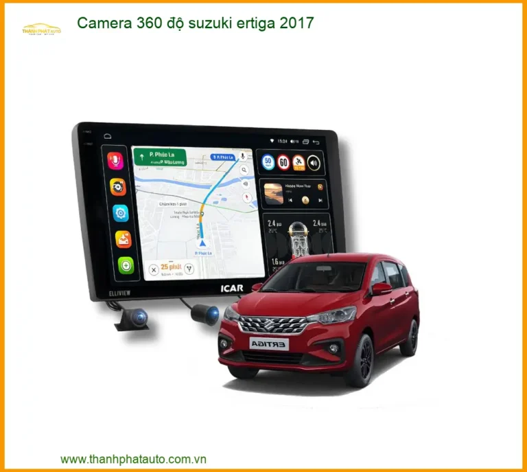 Camera 360 độ Suzuki Ertiga 2017 - Địa Chỉ Lắp Đặt Uy Tín TPHCM