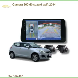 Camera 360 độ Suzuki Swift 2014 - Địa Chỉ Lắp Đặt Uy Tín TPHCM