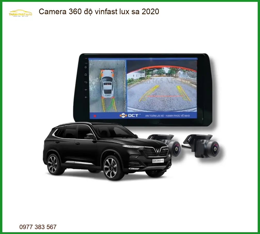 Camera 360 độ Vinfast Lux SA 2020 - Trung Tâm Lắp Đặt Uy Tín TPHCM