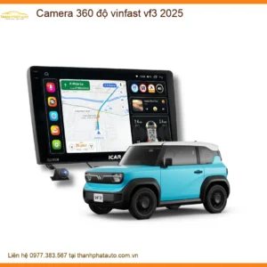 Camera 360 độ Vinfast VF3 2025 - Trung Tâm Lắp Đặt Uy Tín TPHCM