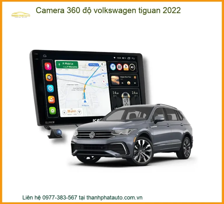Camera 360 độ Volkswagen Tiguan 2022 - Địa Chỉ Lắp Đặt Chính Hãng TPHCM