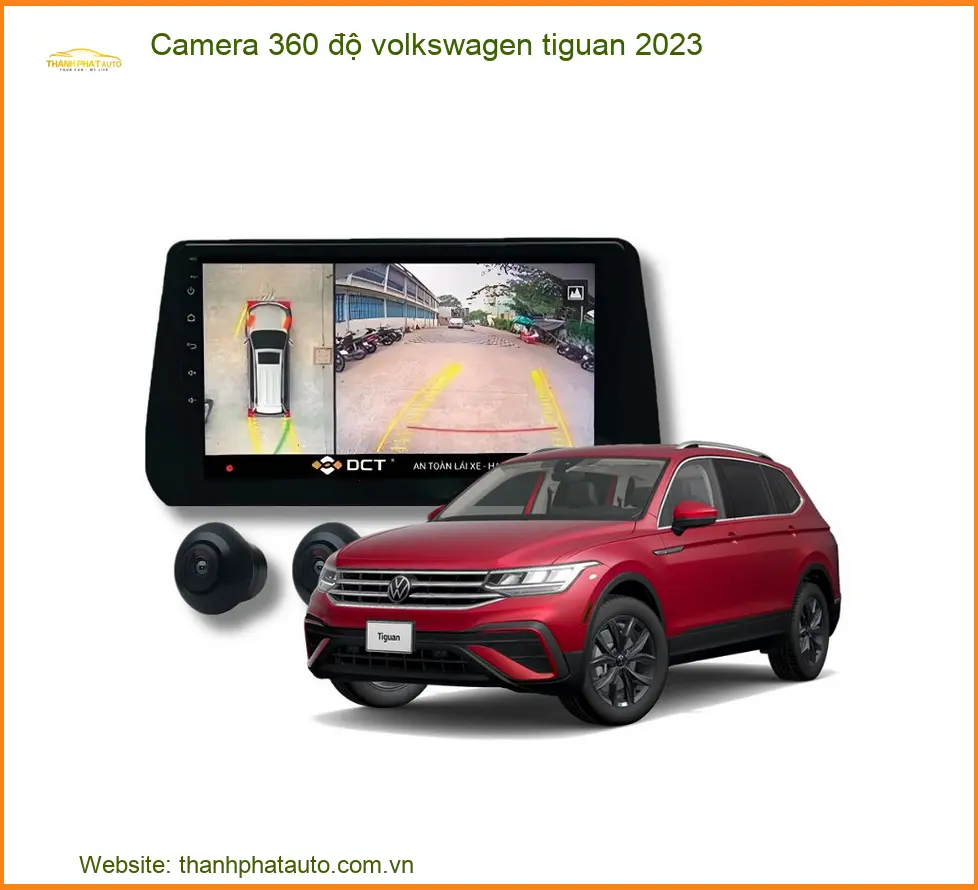 Camera 360 độ Volkswagen Tiguan 2023 - Trung Tâm Lắp Đặt Uy Tín TPHCM