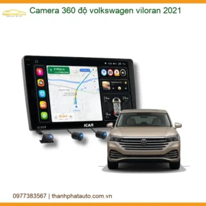 Camera 360 độ Volkswagen Viloran 2021 - Địa Chỉ Lắp Đặt Chính Hãng TPHCM
