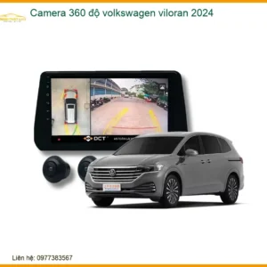 Camera 360 độ Volkswagen Viloran 2024 - Địa Chỉ Lắp Đặt Chính Hãng TPHCM