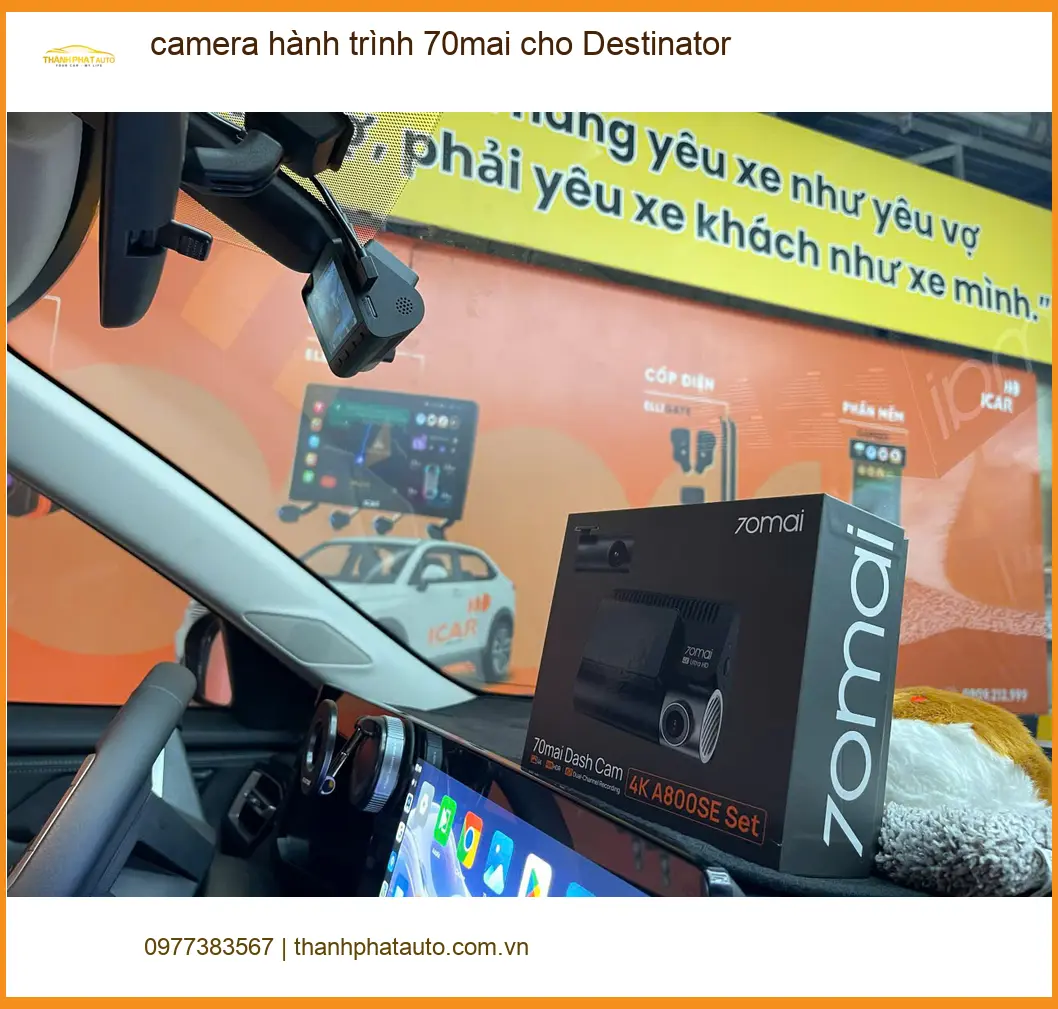 Anh Tấn lắp camera hành trình 70mai cho Mazda CX-5 tại Quận 2. ảnh thực tế 3