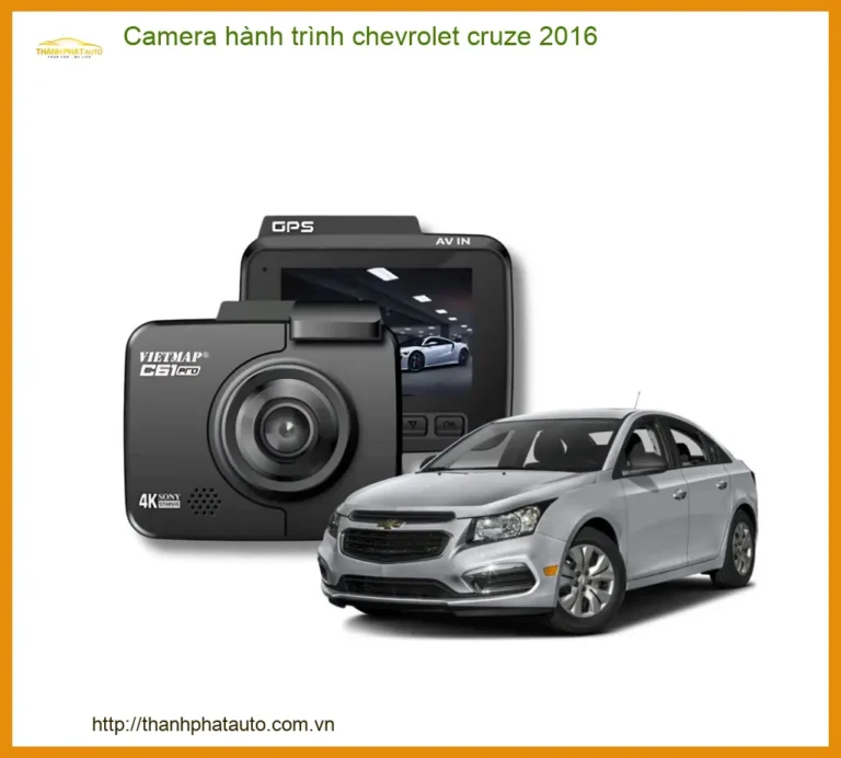 Camera hành trình Chevrolet Cruze 2016 - Trung Tâm Lắp Đặt Uy Tín TPHCM