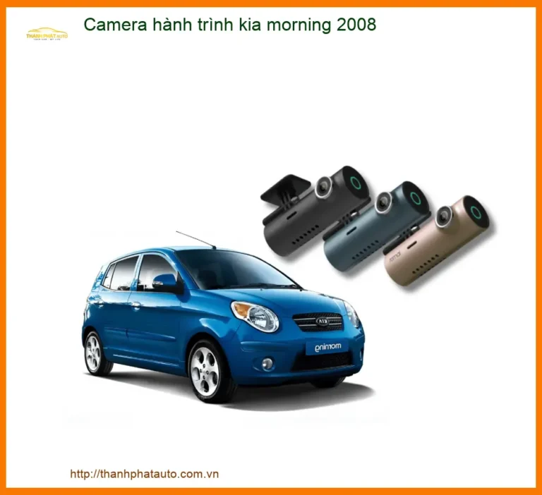 Camera hành trình Kia Morning 2008 - Trung Tâm Lắp Đặt Uy Tín TPHCM