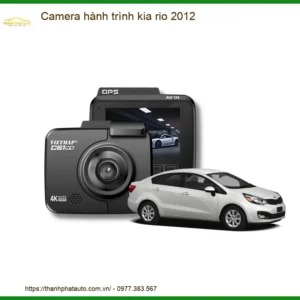 Camera hành trình Kia Rio 2012 - Trung Tâm Lắp Đặt Uy Tín TPHCM