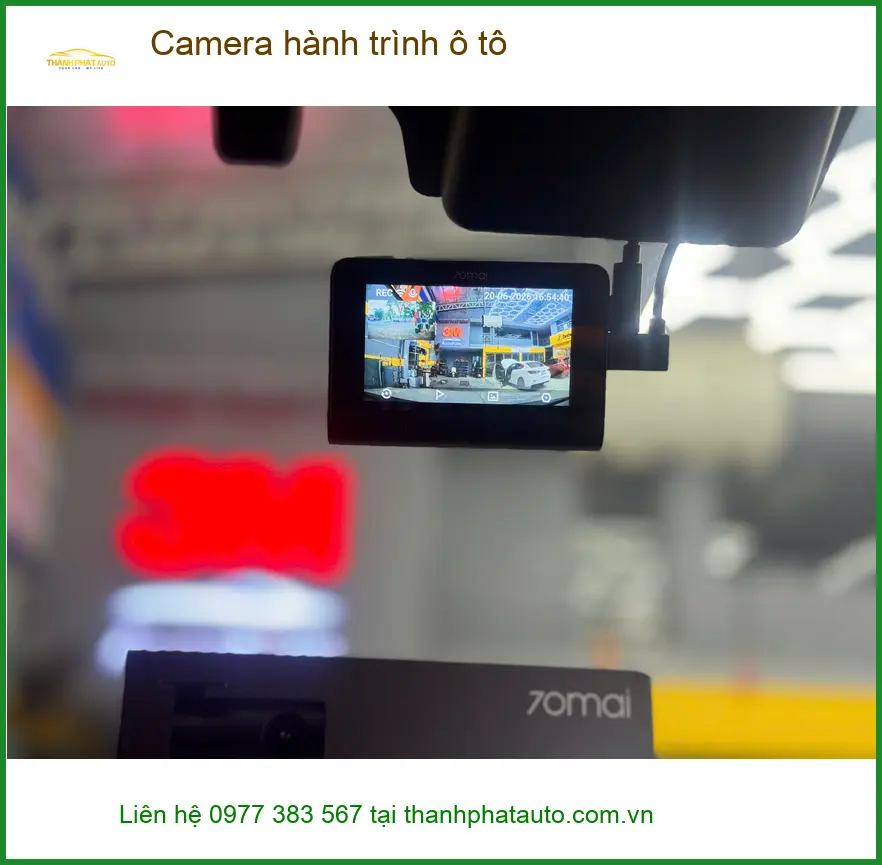 Anh Khải lắp Camera hành trình ô tô cho Hyundai Santa Fe tại Hóc Môn ảnh thực tế 2