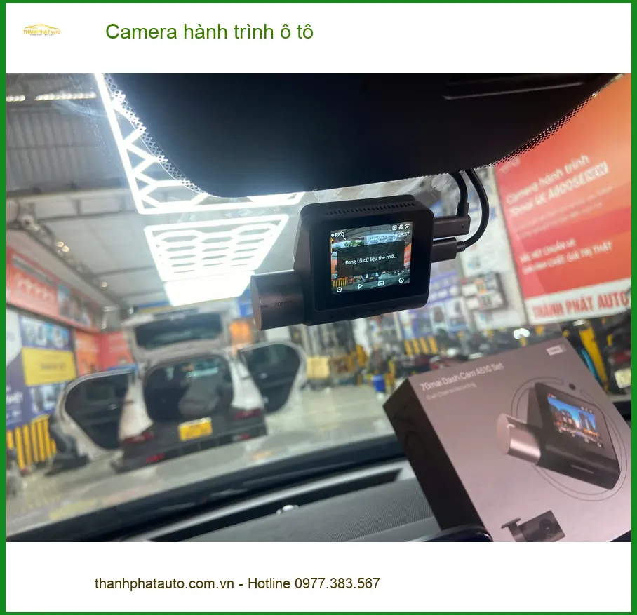Anh Tấn lắp camera hành trình cho Honda CRV tại Quận Thủ Đức để ghi hình rõ nét ảnh thực tế 2