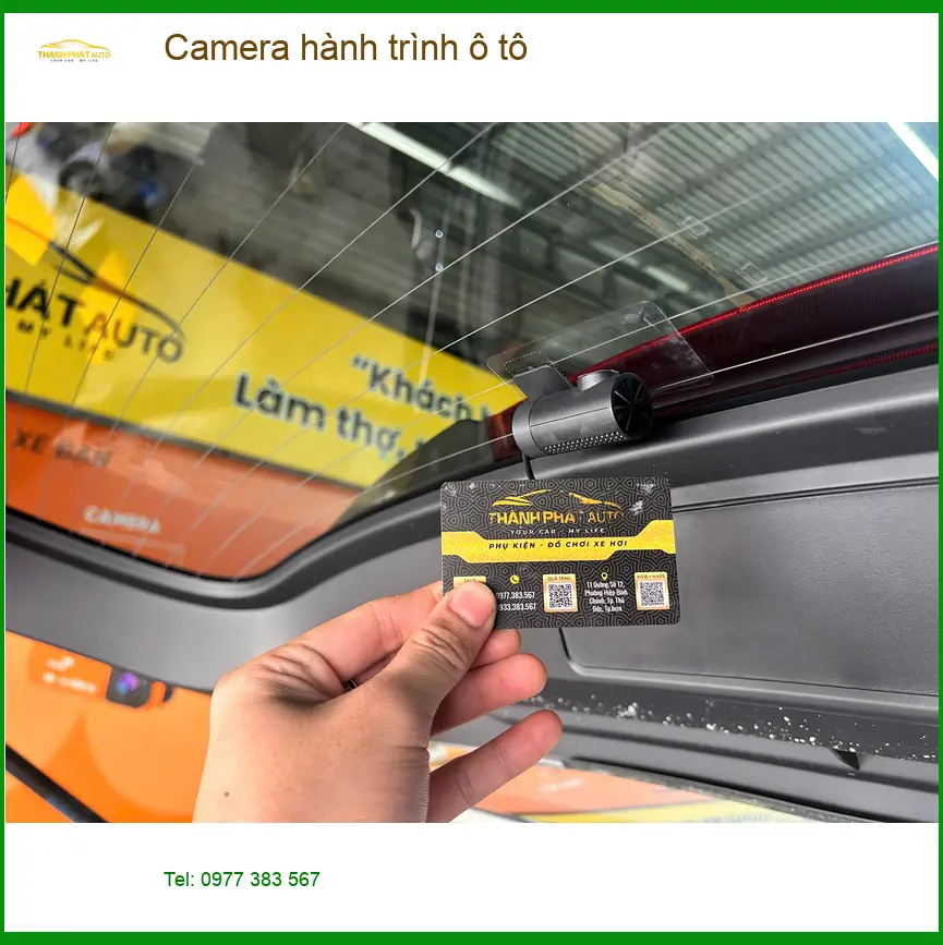 Anh Quân lắp Camera hành trình ô tô cho Hyundai Accent ở Quận 2 ảnh thực tế 4