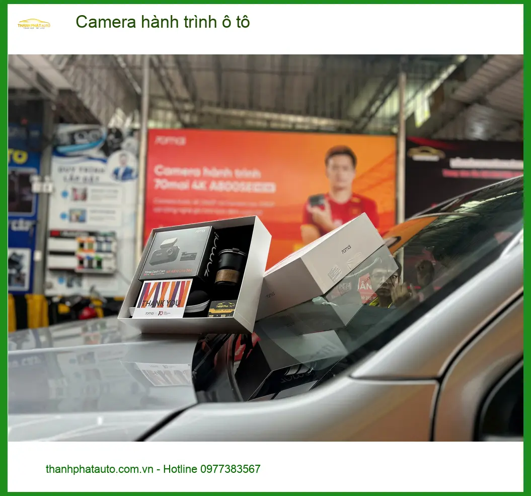 Anh Khang lắp camera hành trình ô tô cho Mitsubishi Outlander tại Quận 12 ảnh thực tế 2