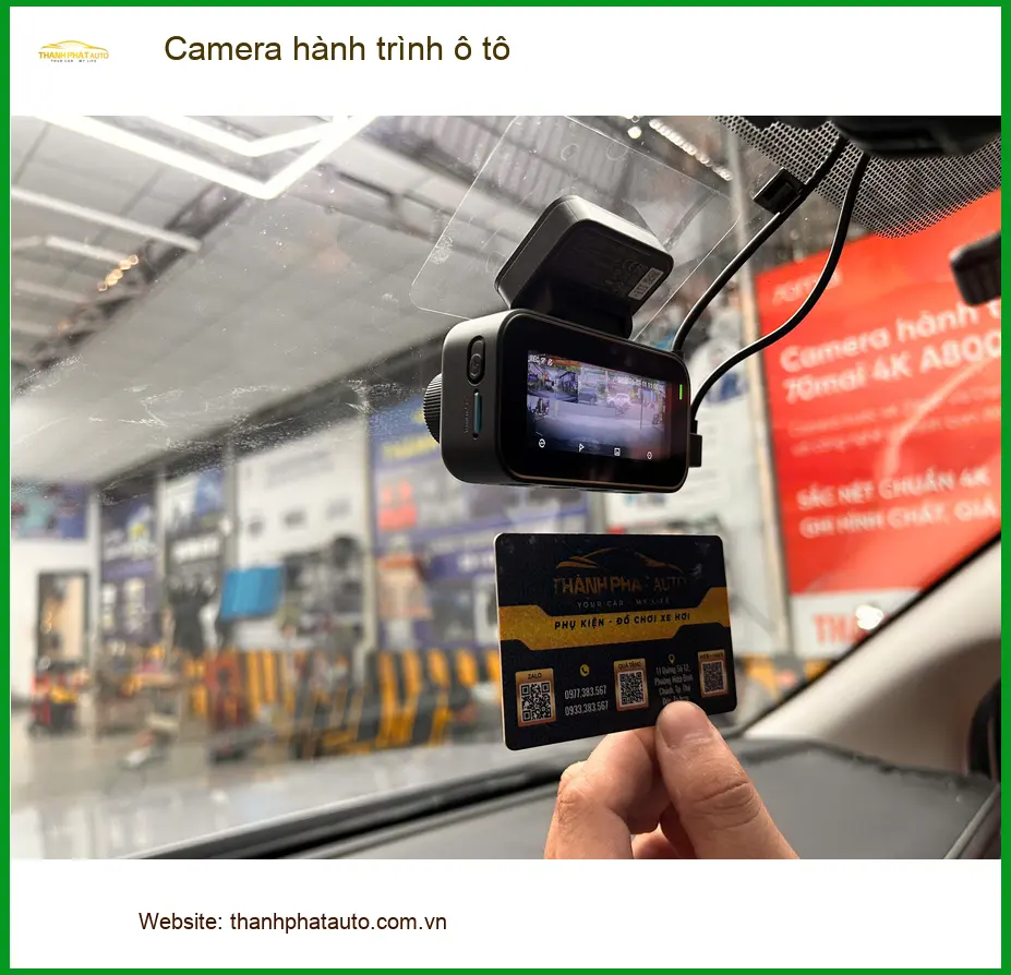 Anh Khang lắp camera hành trình ô tô cho Mitsubishi Outlander tại Quận 12 ảnh thực tế 3