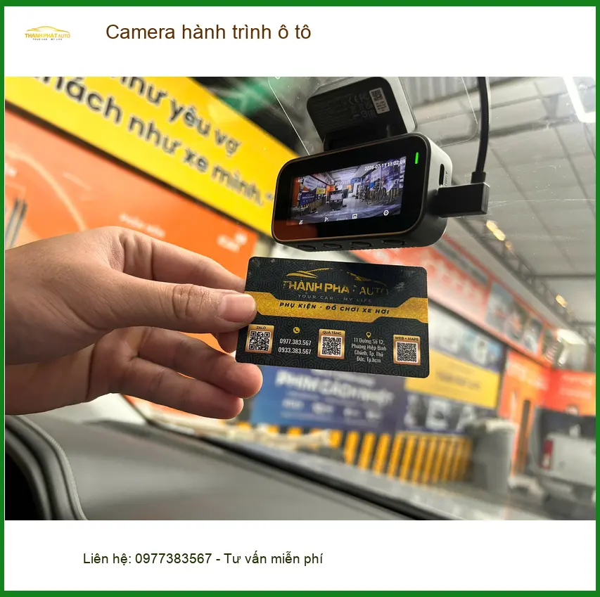 Anh Khang lắp camera hành trình ô tô cho Mitsubishi Outlander tại Quận 12 ảnh thực tế 5