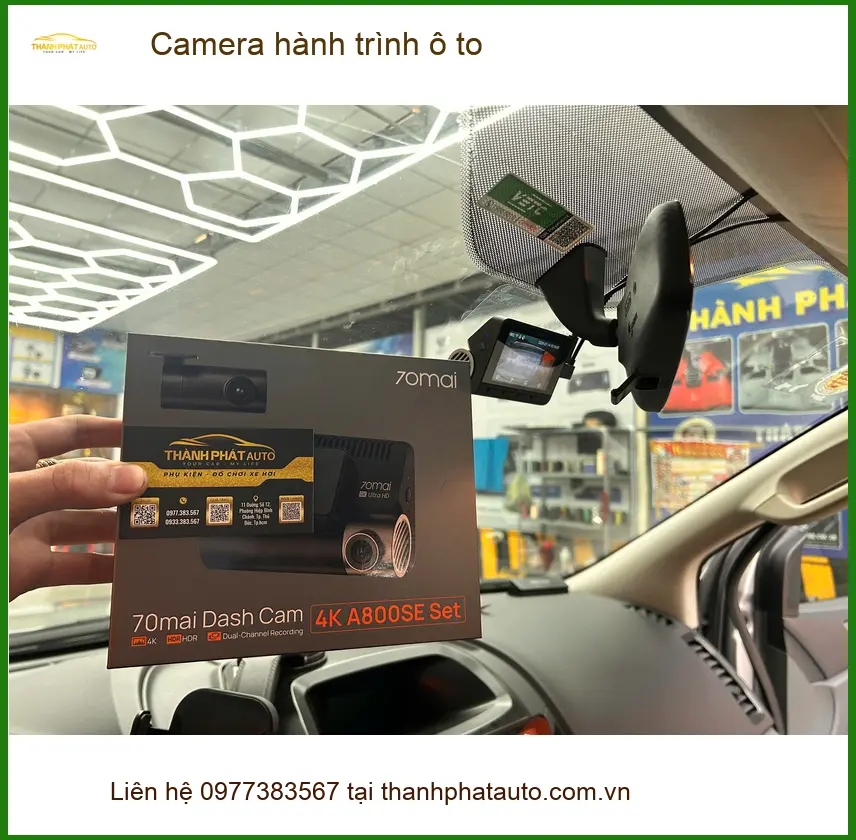 Anh Kiên lắp camera hành trình ô tô cho Hyundai Accent tại Quận 9 ảnh thực tế 2