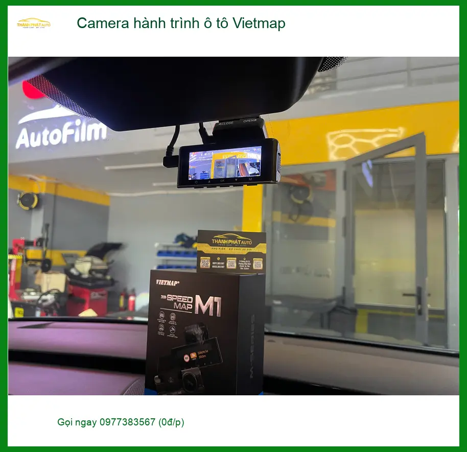Anh Bách lắp Camera hành trình ô tô Vietmap cho Vios tại Hóc Môn