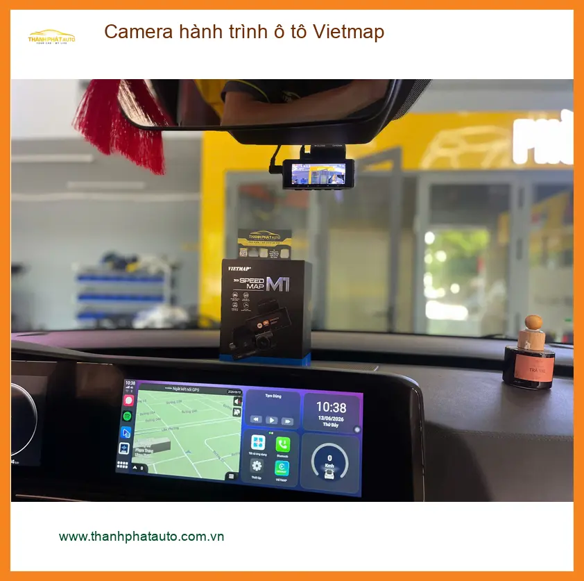 Bác Đạt lắp Camera hành trình Vietmap cho Ford Ranger tại Quận 8 an toàn ảnh thực tế 4