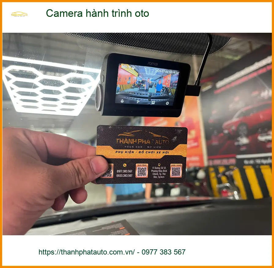 Anh Khang lắp Camera hành trình ô tô cho Hyundai Accent tại Quận 1 ảnh thực tế 2