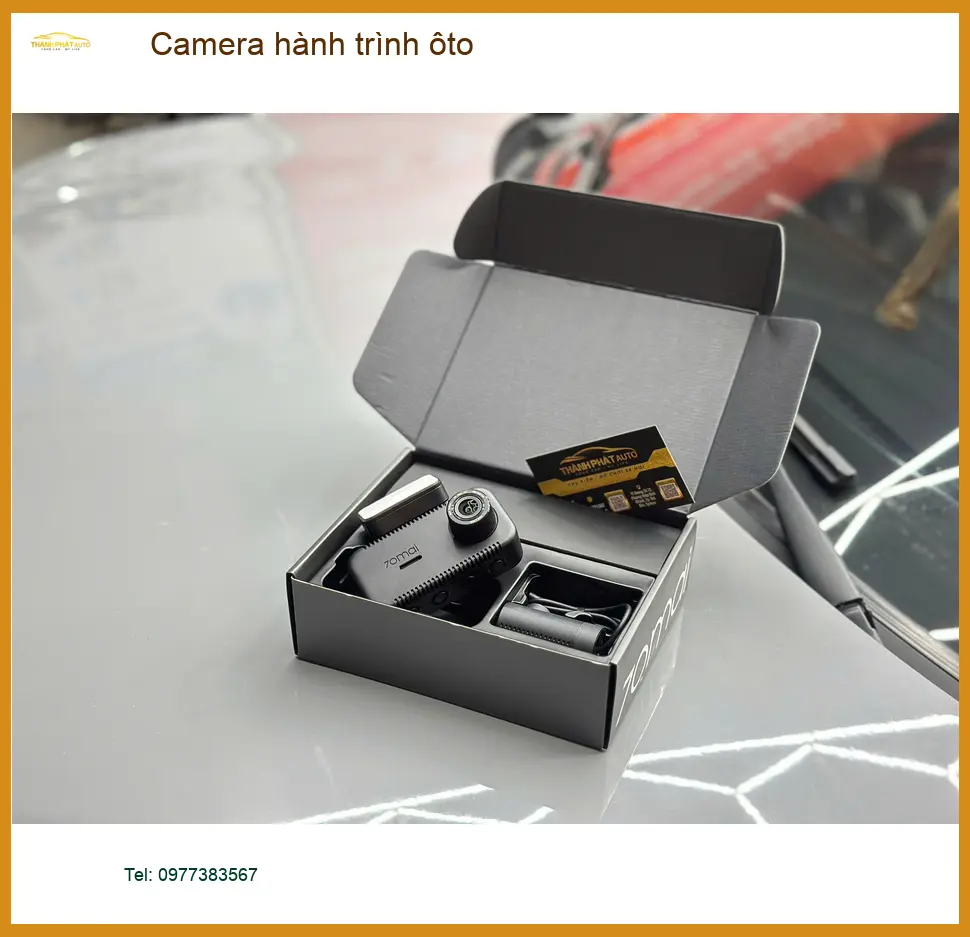 Anh Tấn lắp camera hành trình ô tô cho Hyundai Accent ở Bình Tân ảnh thực tế 4