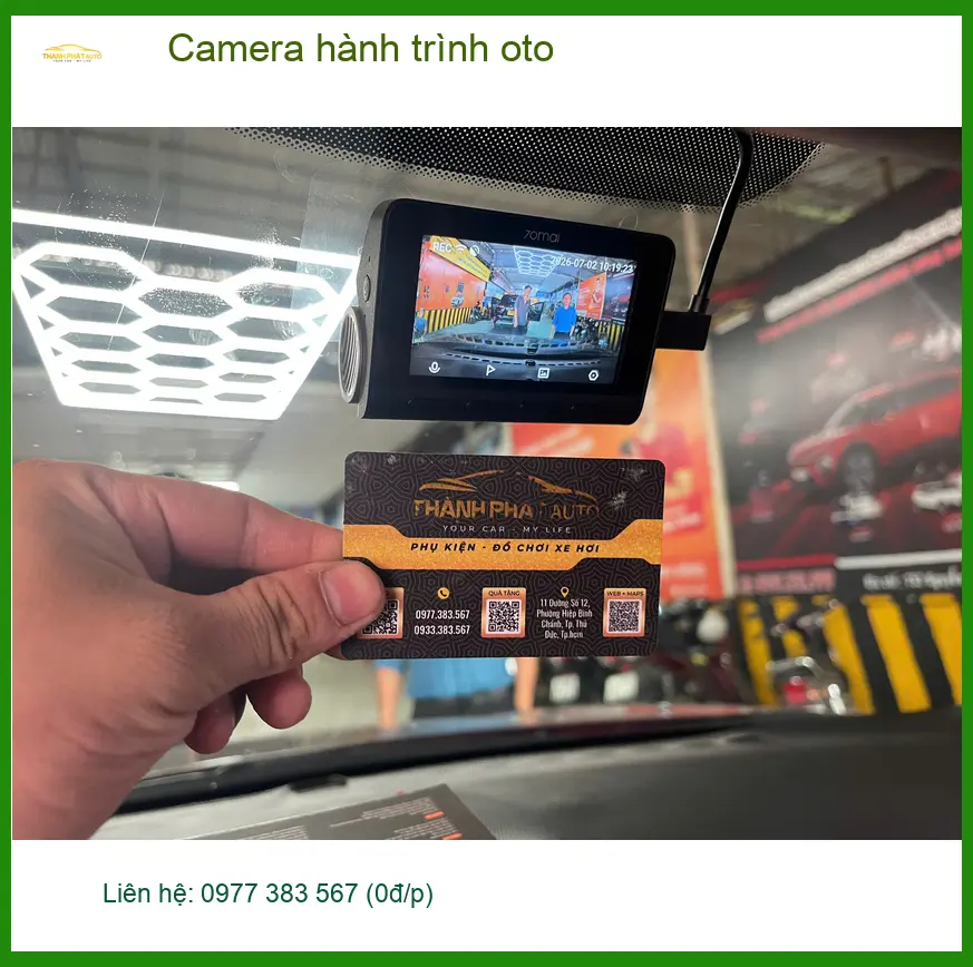 Chị Minh Thư lắp camera hành trình Hyundai Accent tại Hóc Môn để yên tâm khi di chuyển ảnh thực tế 3