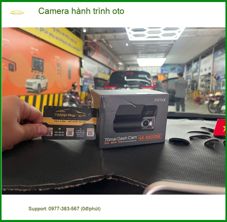 Anh Hữu Bằng lắp Camera hành trình oto cho xe VinFast Lux A2.0 tại Quận 5 ảnh thực tế 4
