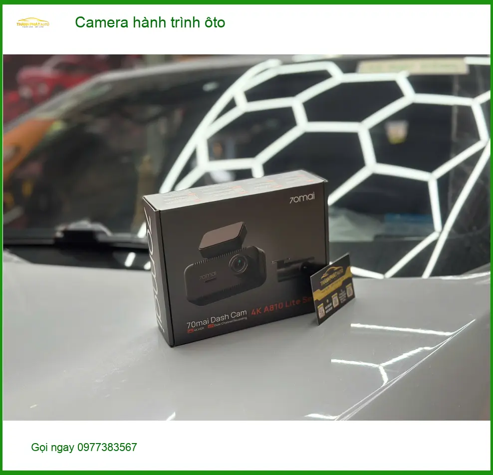 Anh Tùng lắp Camera hành trình ô tô Honda CRV tại Quận 11 để ghi lại lộ trình ảnh thực tế 3