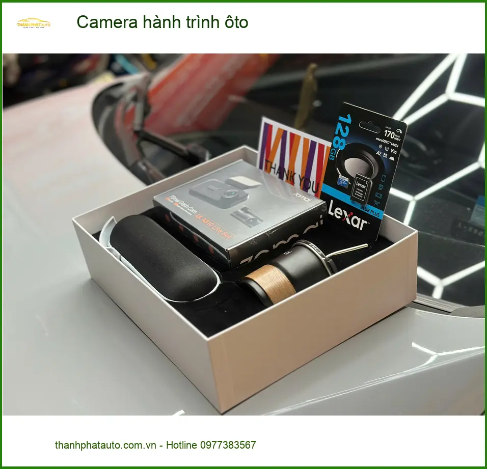 Anh Tùng lắp Camera hành trình ô tô Honda CRV tại Quận 11 để ghi lại lộ trình ảnh thực tế 5