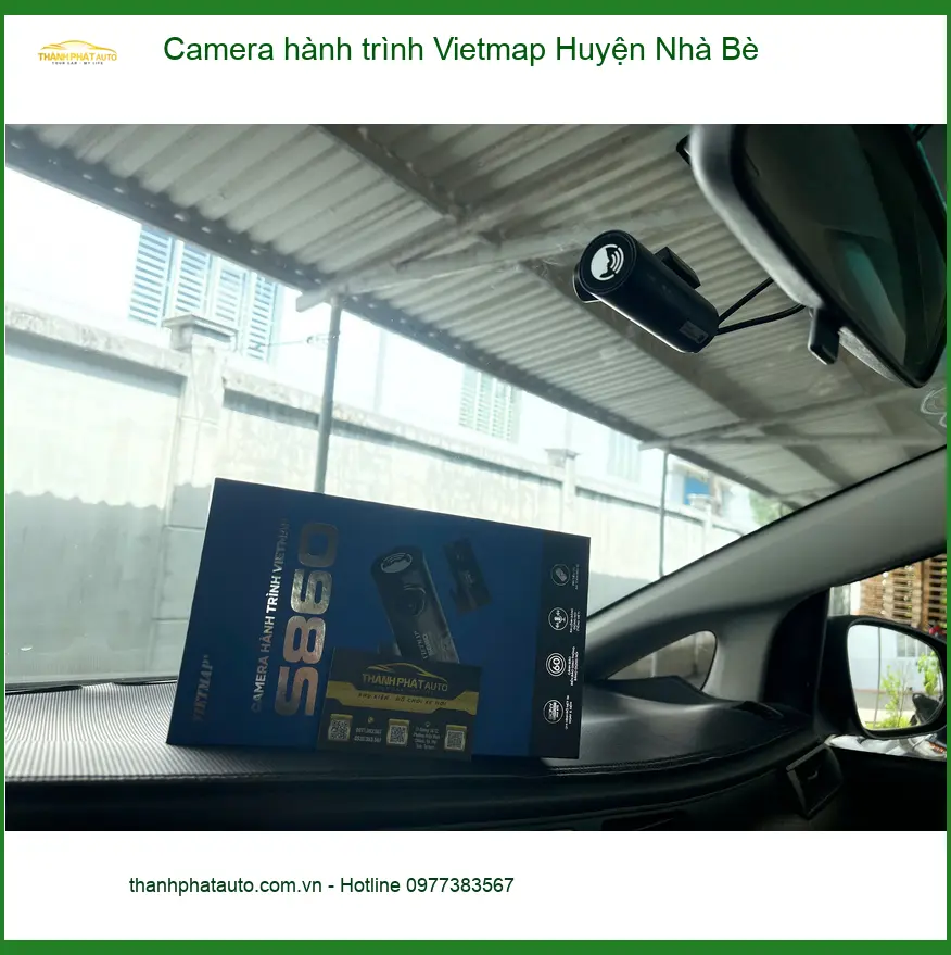 Nơi Gắn Camera Hành Trình Ô Tô hành trình Vietmap Huyện Nhà Bè - Giá Tốt TPHCM ảnh thực tế 2