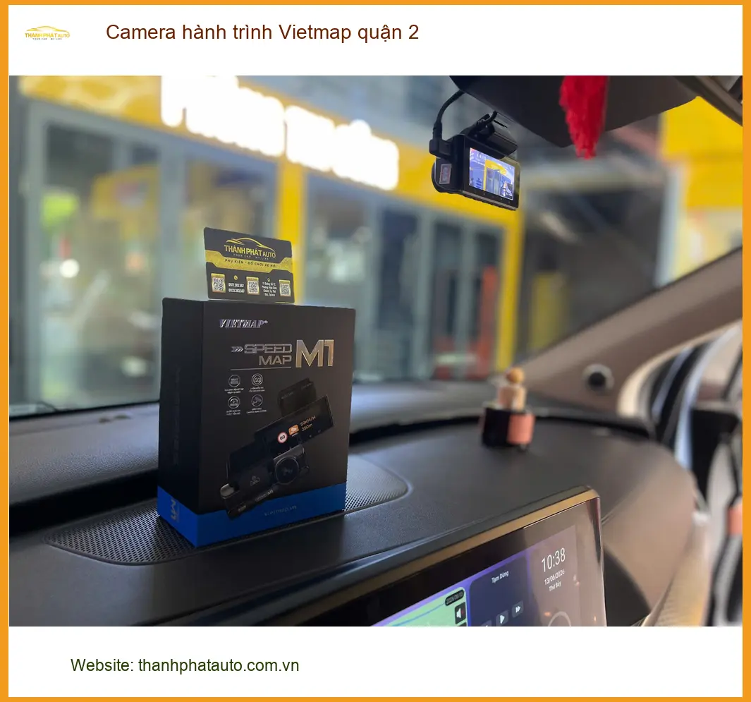 Nơi Gắn Camera Hành Trình Ô Tô hành trình Vietmap quận 2 - Giá Tốt TPHCM ảnh thực tế 2