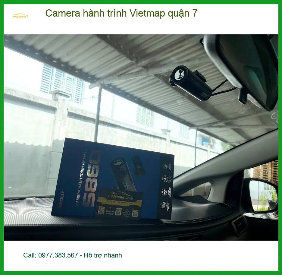 Trung Tâm Lắp Camera Hành Trình Ô Tô Vietmap Quận 7 - Gắn Nhanh Trong Ngày ảnh thực tế 2