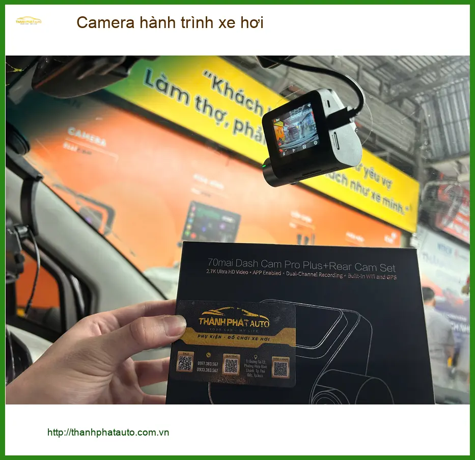 Chú Bảo Long lắp camera hành trình xe hơi Honda CRV uy tín tại Quận Phú Nhuận. ảnh thực tế 4