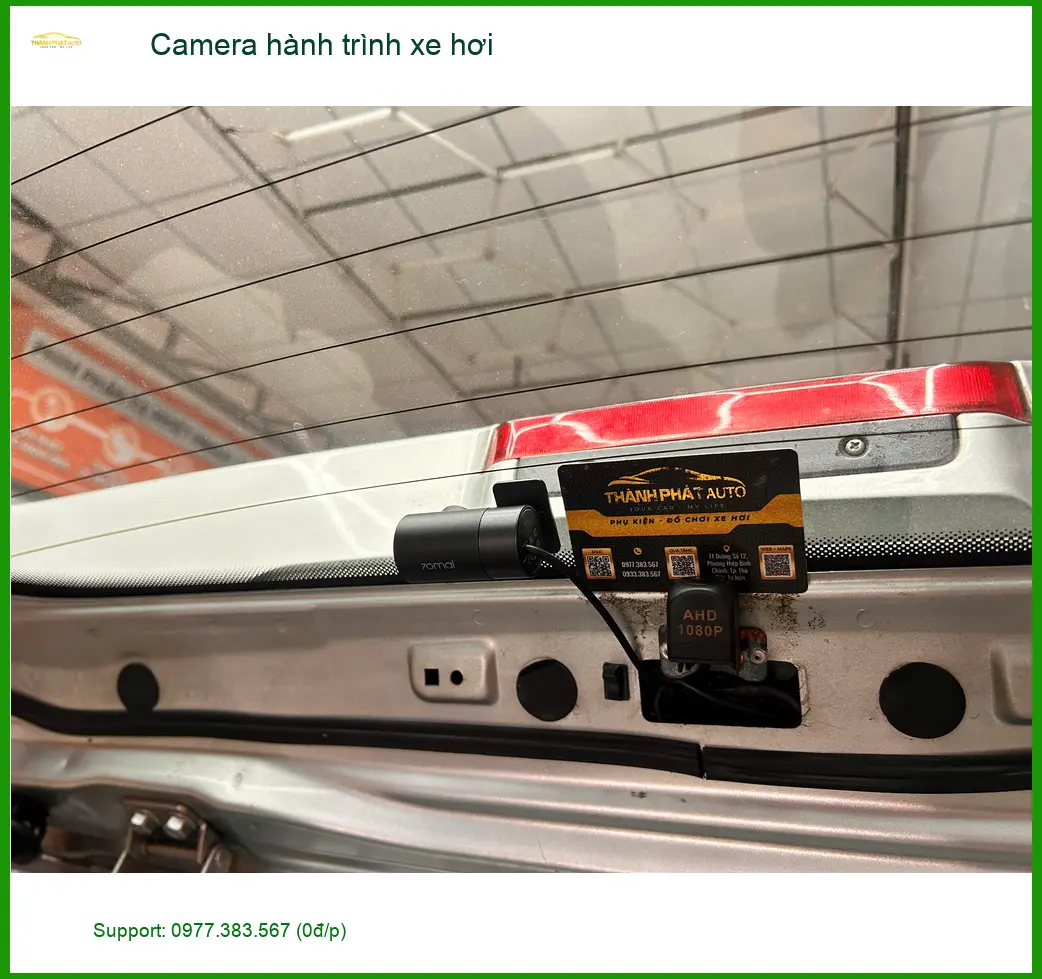 Chú Bảo Long lắp camera hành trình xe hơi Honda CRV uy tín tại Quận Phú Nhuận. ảnh thực tế 5