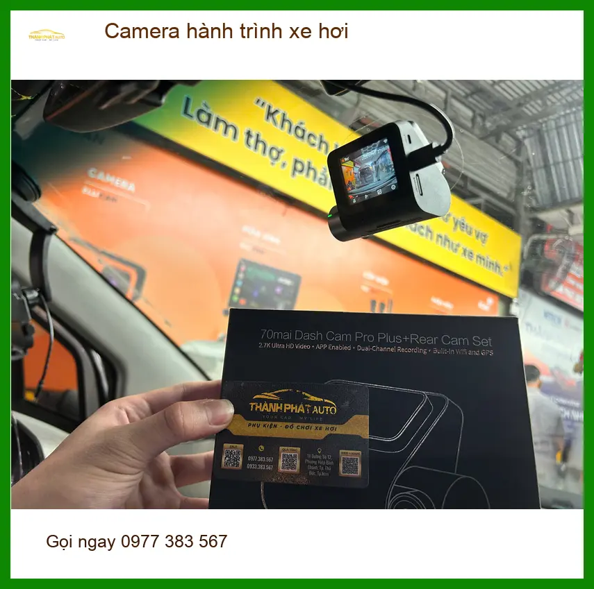 Anh Minh Khôi lắp Camera hành trình cho Ford Ranger tại Thủ Đức ảnh thực tế 4