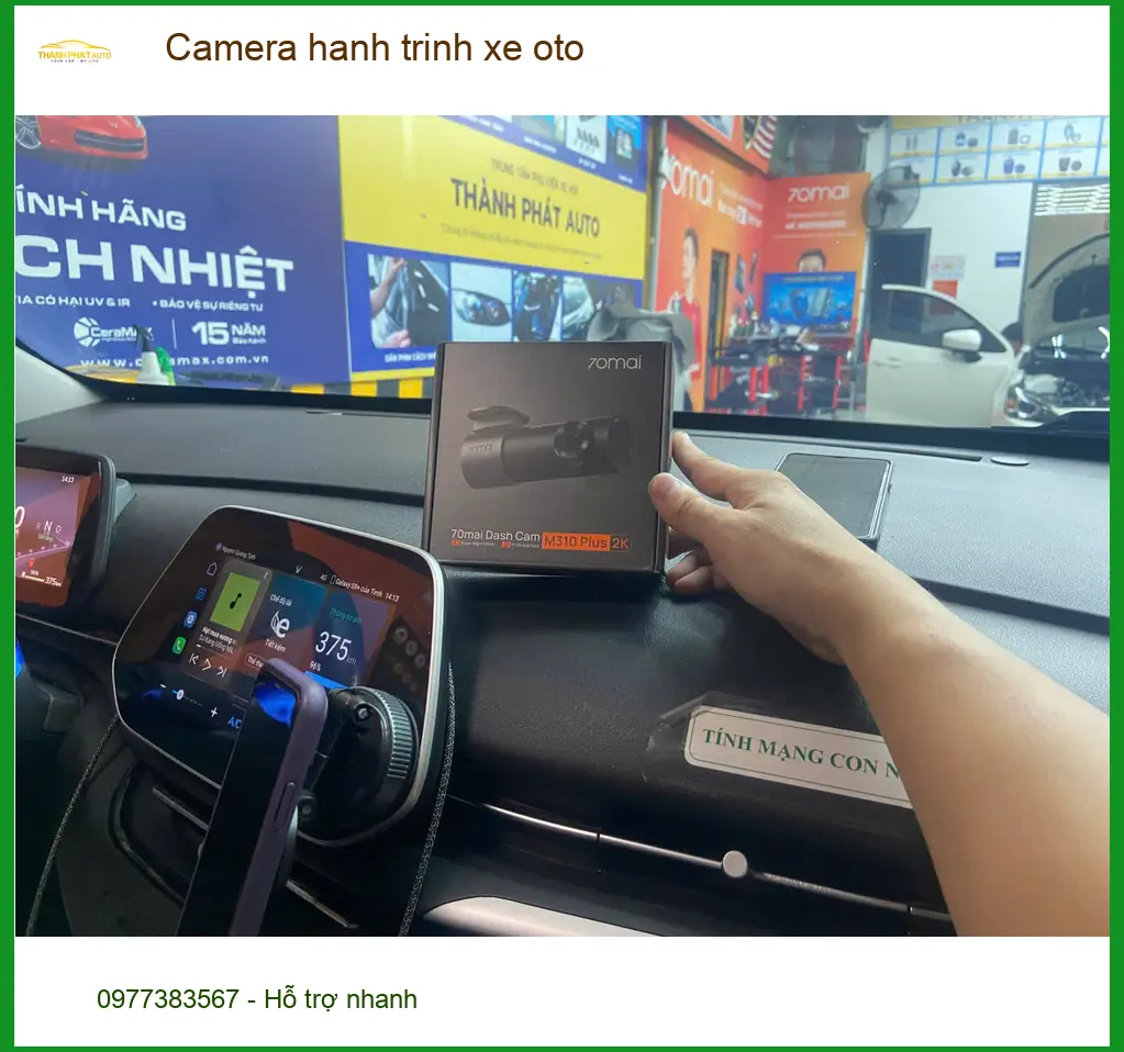 Bác Tùng lắp camera hành trình xe Toyota Fortuner tại Cần Giờ
