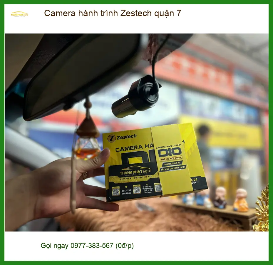 Trung Tâm Lắp Camera Hành Trình Ô Tô Zestech tại quận 7 - Gắn Nhanh Trong Ngày ảnh thực tế 3