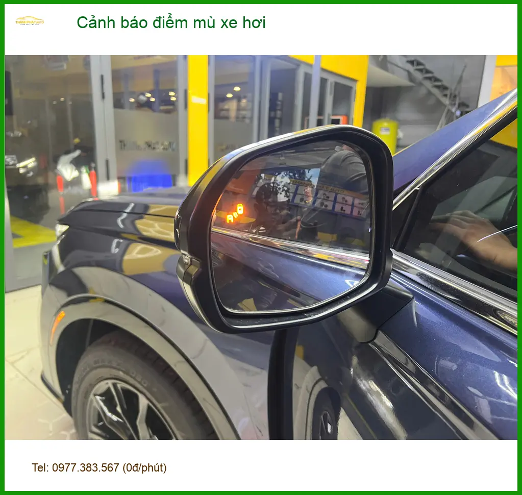Cô Ngọc Anh lắp cảnh báo điểm mù Hyundai Accent an toàn hơn khi di chuyển Quận 4 ảnh thực tế 5