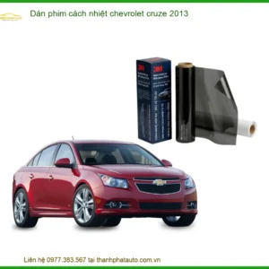 Dán Phim Cách Nhiệt Chevrolet Cruze 2013 - Trung Tâm Lắp Đặt Uy Tín TPHCM