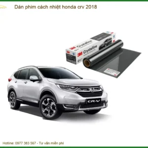 Dán Phim Cách Nhiệt Honda CRV 2018 - Địa Chỉ Lắp Đặt Uy Tín TPHCM