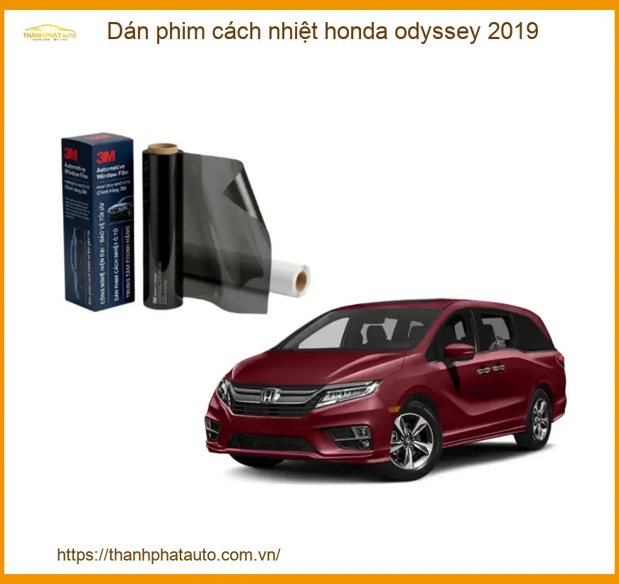 Dán Phim Cách Nhiệt Honda Odyssey 2019 - Trung Tâm Lắp Đặt Uy Tín TPHCM