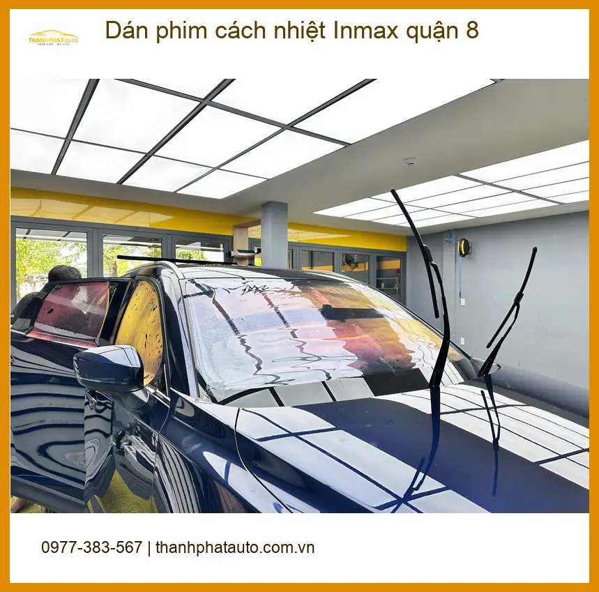 Nơi Dán Phim Cách Nhiệt Ô Tô phim cách nhiệt Inmax quận 8 - Lắp Đặt Giá Tốt ảnh thực tế 3