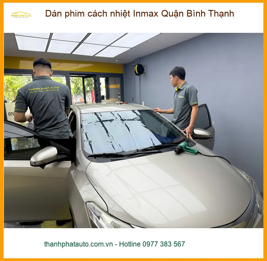 Nơi Dán Phim Cách Nhiệt Ô Tô phim cách nhiệt Inmax Quận Bình Thạnh - Giá Tốt TPHCM ảnh thực tế 2