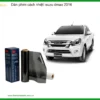 Dán Phim Cách Nhiệt Isuzu Dmax 2016 - Trung Tâm Lắp Đặt Uy Tín TPHCM