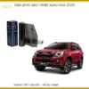 Dán Phim Cách Nhiệt Chống Nóng Isuzu MUX 2020 - Địa Chỉ Lắp Đặt Uy Tín TPHCM