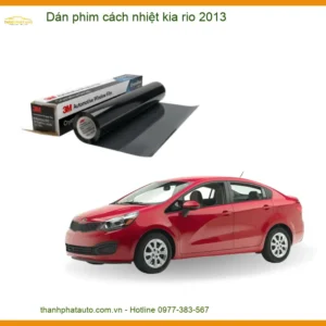 Dán Phim Cách Nhiệt Kia Rio 2013 - Trung Tâm Lắp Đặt Uy Tín TPHCM