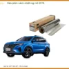Dán Phim Cách Nhiệt MG RX5 2016 - Địa Chỉ Lắp Đặt Uy Tín TPHCM