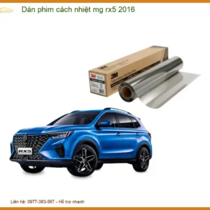 Dán Phim Cách Nhiệt MG RX5 2016 - Địa Chỉ Lắp Đặt Uy Tín TPHCM